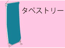 タペストリーの設置